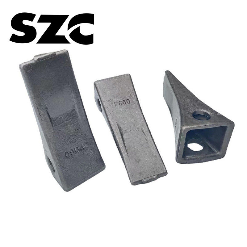 Warna yang disesuaikan Pc60 Pc100 Komatsu Excavator Bucket Teeth 1u3352